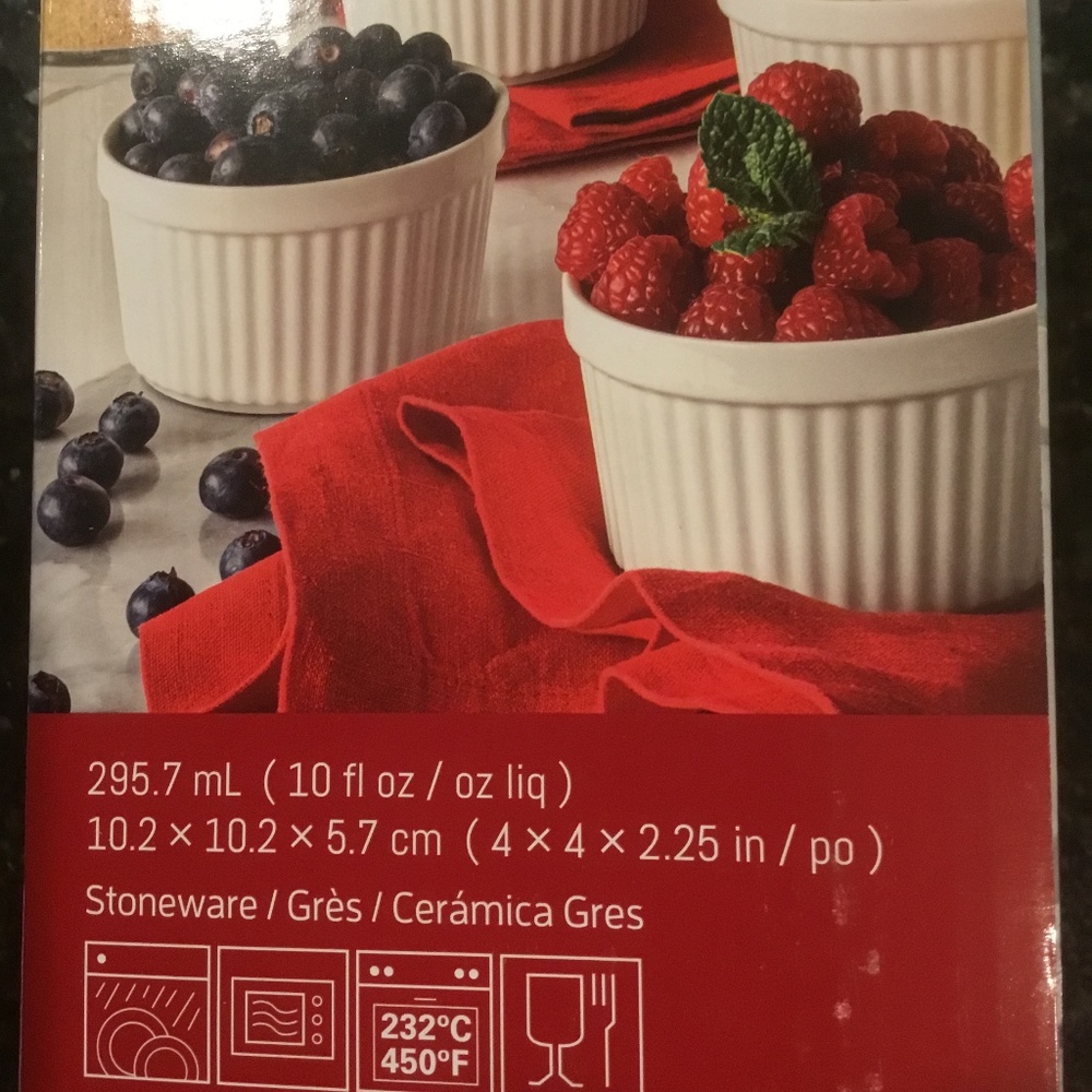 overandback "Cook & Serve" 8-piece Ramekin Set - Picture 5 of 5